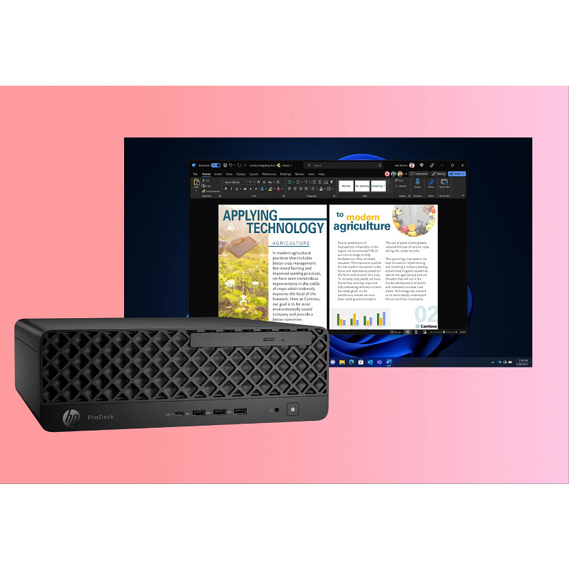 HP ProDesk 4 SFF G1i AI Intel Core Ultra 7 265 16 GB DDR5-SDRAM 512 GB SSD Windows 11 Pro PC AI PC Zwart - Afbeelding 8