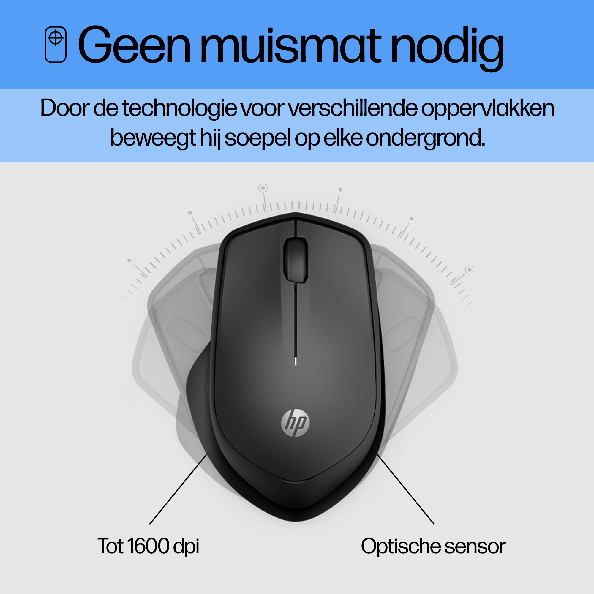 HP 280 Silent Wireless Mouse - Afbeelding 13