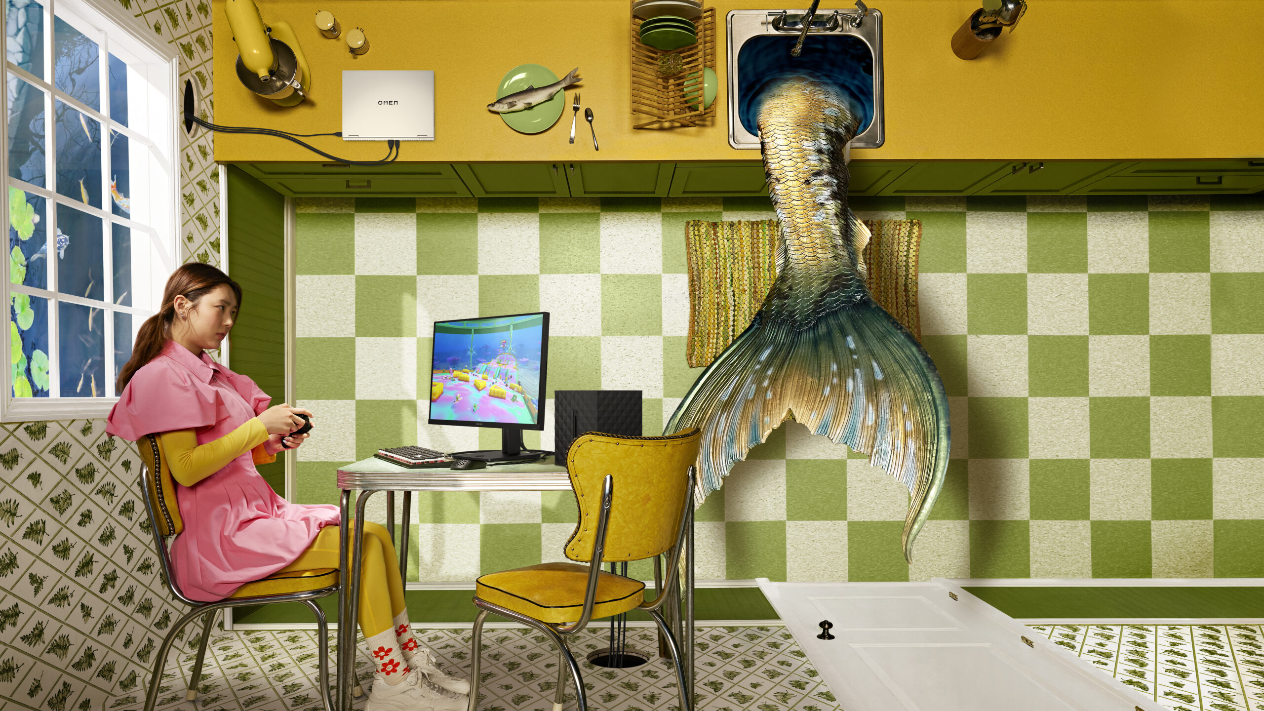 OMEN by HP 27 inch UHD 144 Hz gamingmonitor - OMEN 27k - Afbeelding 10