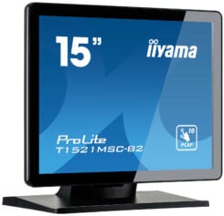 iiyama ProLite T1521MSC-B2 computer monitor 38,1 cm (15") 1024 x 768 Pixels XGA LED Touchscreen Tafelblad Zwart - Afbeelding 4