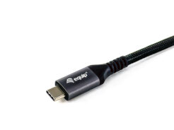 Equip 128382 USB4 Gen 2x2 C naar C-kabel, M/M, 2,0 m, PD 100W, 4K/60Hz, 20Gbps, Zwart - Afbeelding 4