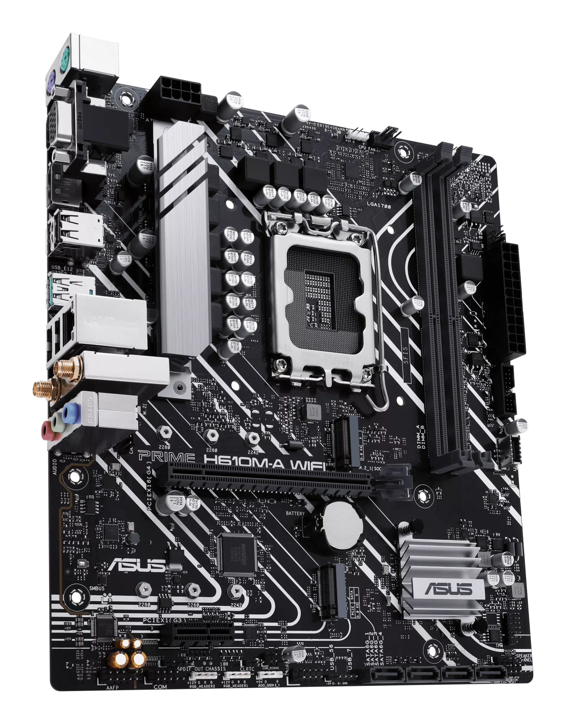 ASUS PRIME H610M-A WIFI Intel H610 LGA 1700 micro ATX - Afbeelding 4