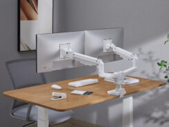 Equip 17“-35” Heavy Duty dubbele Monitorarm wit - Afbeelding 8