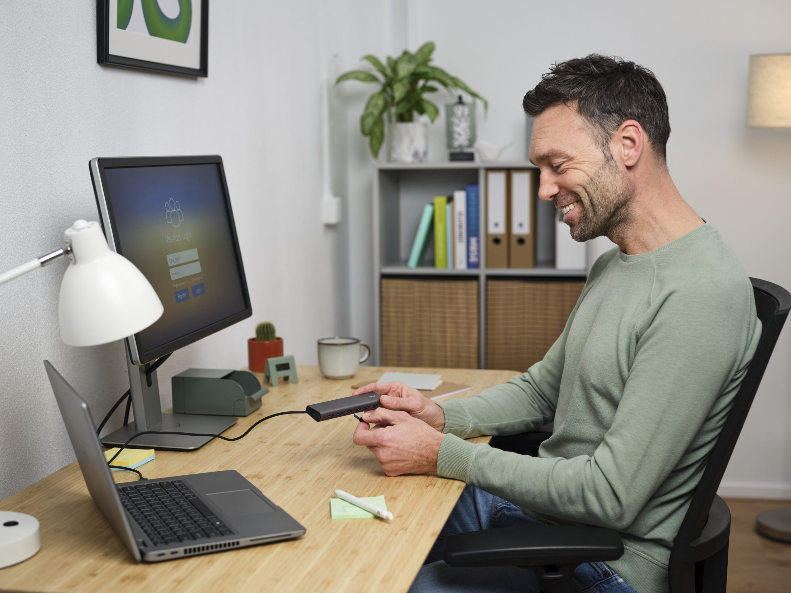 Trust Halyx USB 3.2 Gen 1 (3.1 Gen 1) Type-A 5000 Mbit/s Zilver - Afbeelding 10