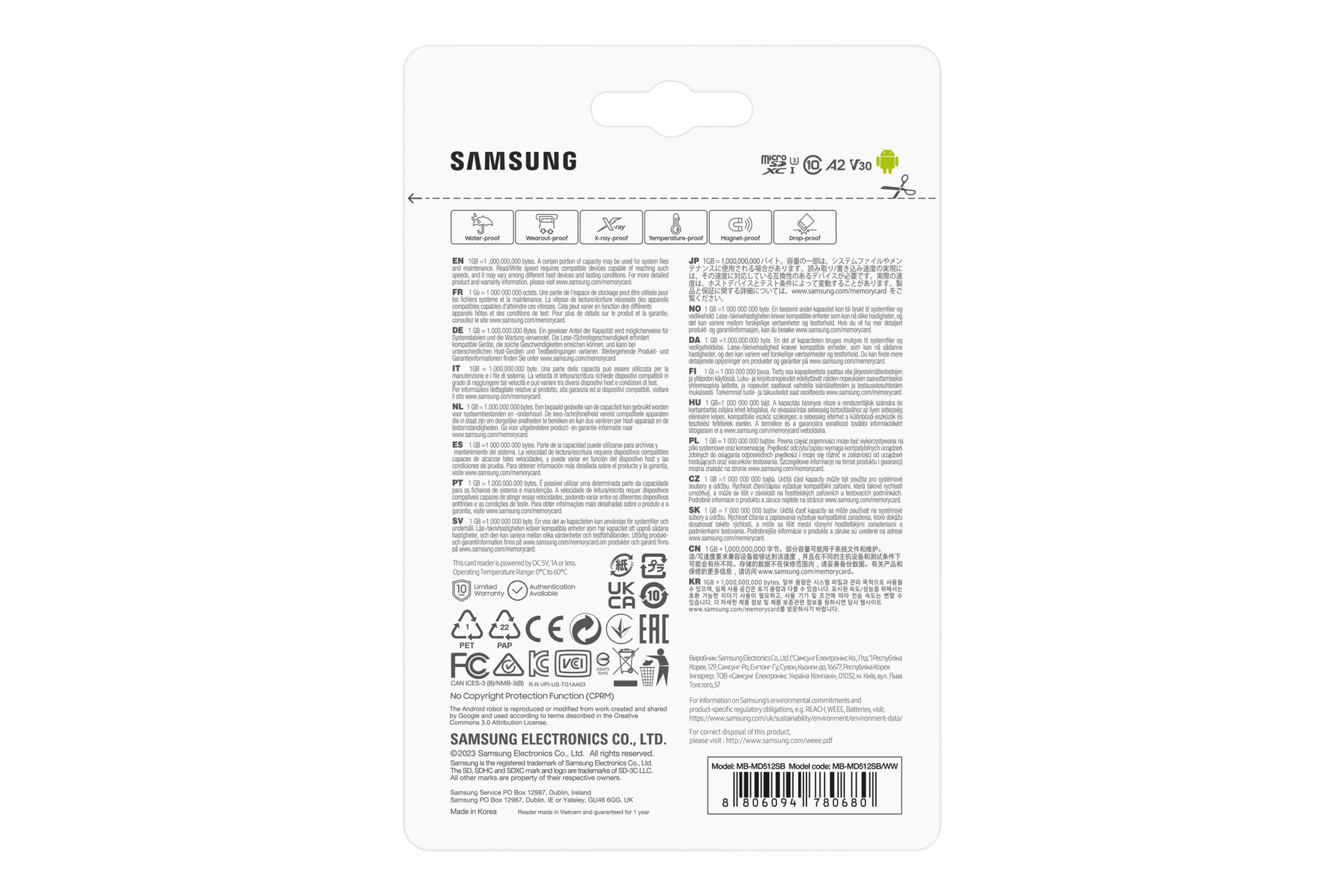 Samsung MB-MD512S 512 GB MicroSDXC UHS-I Klasse 10 - Afbeelding 5