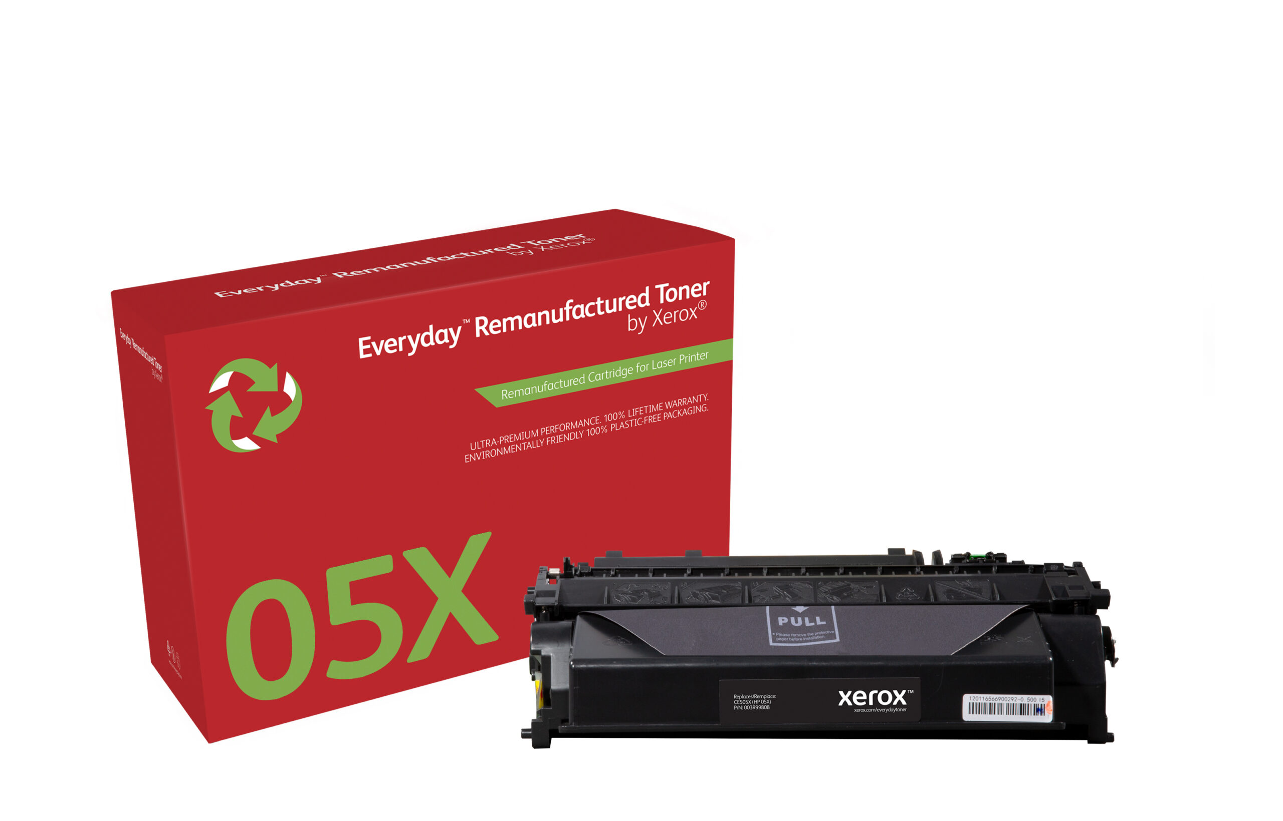 Everyday™ Mono Remanufactured Toner van Xerox compatible met HP 05X (CE505X), Hoge capaciteit