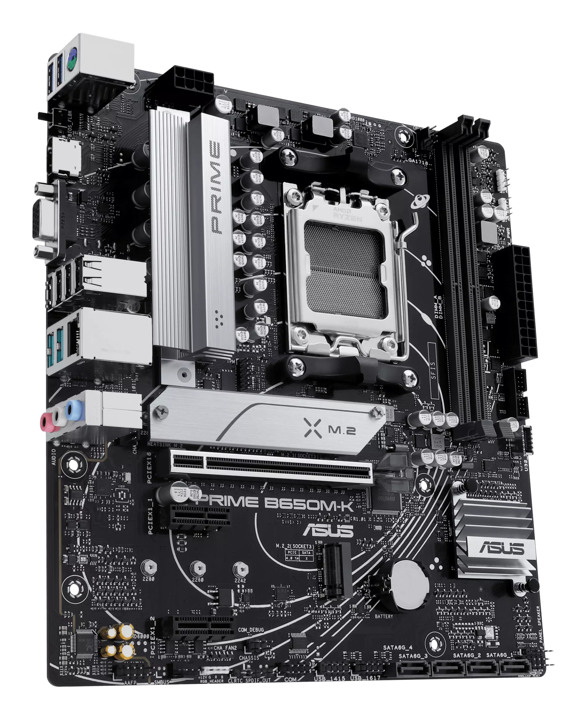 ASUS PRIME B650M-K AMD B650 Socket AM5 micro ATX - Afbeelding 5