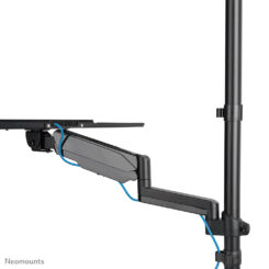Neomounts WL90-325BL1 Zit-sta werkstation wand 17-32" - gasveer - Afbeelding 9