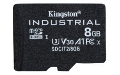 Kingston Technology 8GB microSDHC Industrial C10 A1 pSLC-kaart enkele verpakking zonder adapter