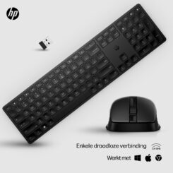 HP 650 draadloze toetsenbord- en muiscombinatie - Afbeelding 5