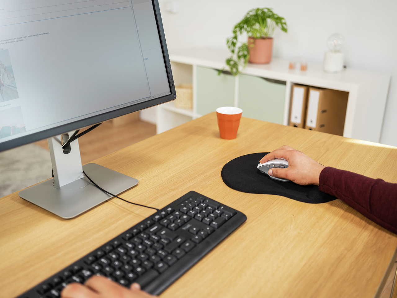 Trust Bigfoot XL - Gel Muismat - Zwart - Afbeelding 5