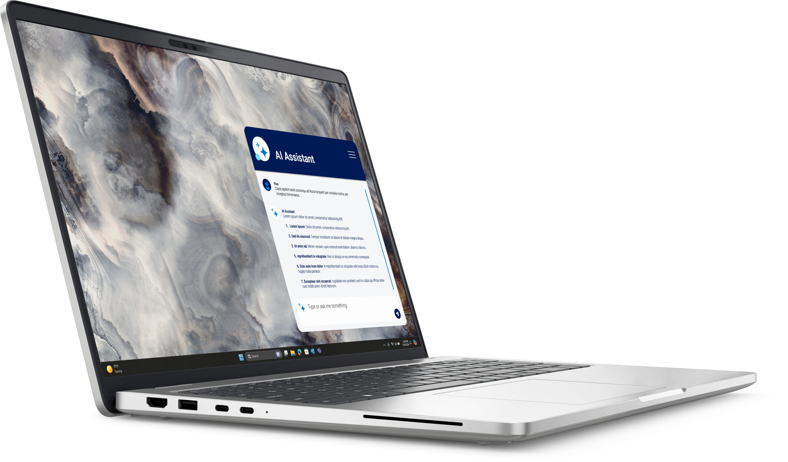 DELL Pro 16 Plus PB16250 Intel Core Ultra 7 255U Laptop 40,6 cm (16") Full HD+ 16 GB DDR5-SDRAM 512 GB SSD Wi-Fi 6E (802.11ax) Windows 11 Pro US International Aluminium - Afbeelding 4