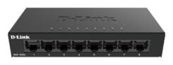 D-Link DGS-108GL Unmanaged Gigabit Ethernet (10/100/1000) Zwart