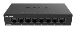 D-Link DGS-108GL Unmanaged Gigabit Ethernet (10/100/1000) Zwart