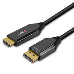 Lindy 40932 video kabel adapter 3 m DisplayPort HDMI Zwart - Afbeelding 6