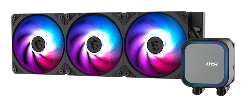 MSI MAG Coreliquid A13 360 Moederbord, Processor Alles-in-één vloeistofkoeler 12 cm Zwart 1 stuk(s) - Afbeelding 2