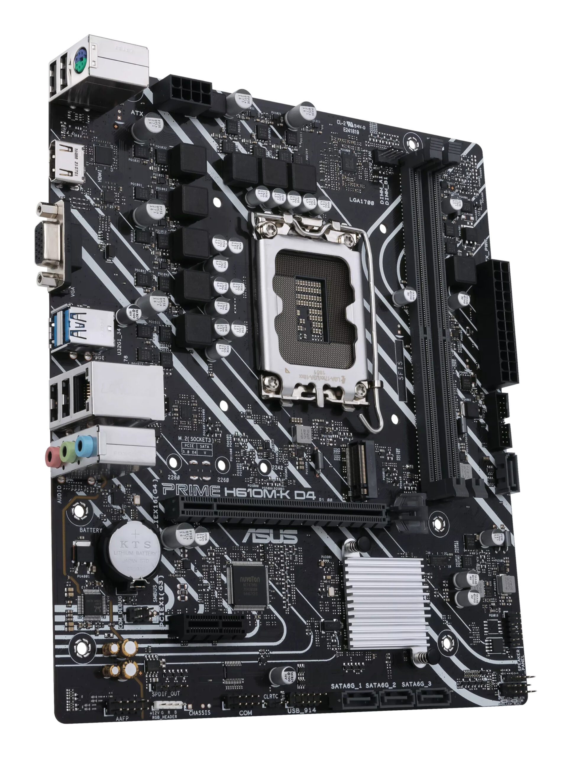 ASUS PRIME H610M-K D4 Intel H610 LGA 1700 micro ATX - Afbeelding 5
