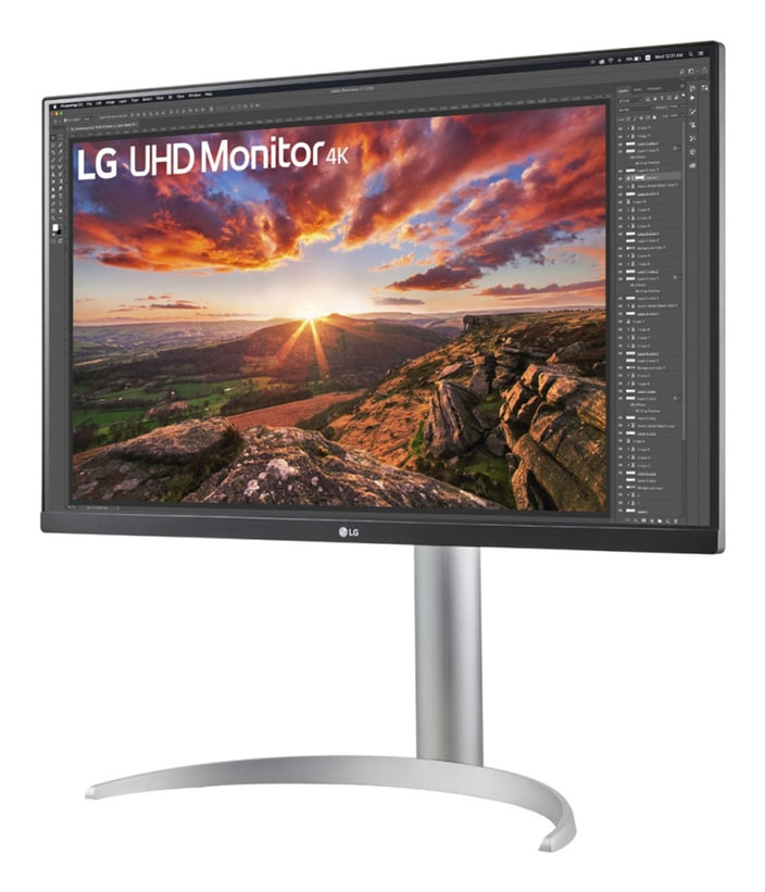 LG 27UP850K-W.AEU monitor computer monitor 68,6 cm (27") 3840 x 2160 Pixels 4K Ultra HD LED Zwart - Afbeelding 3