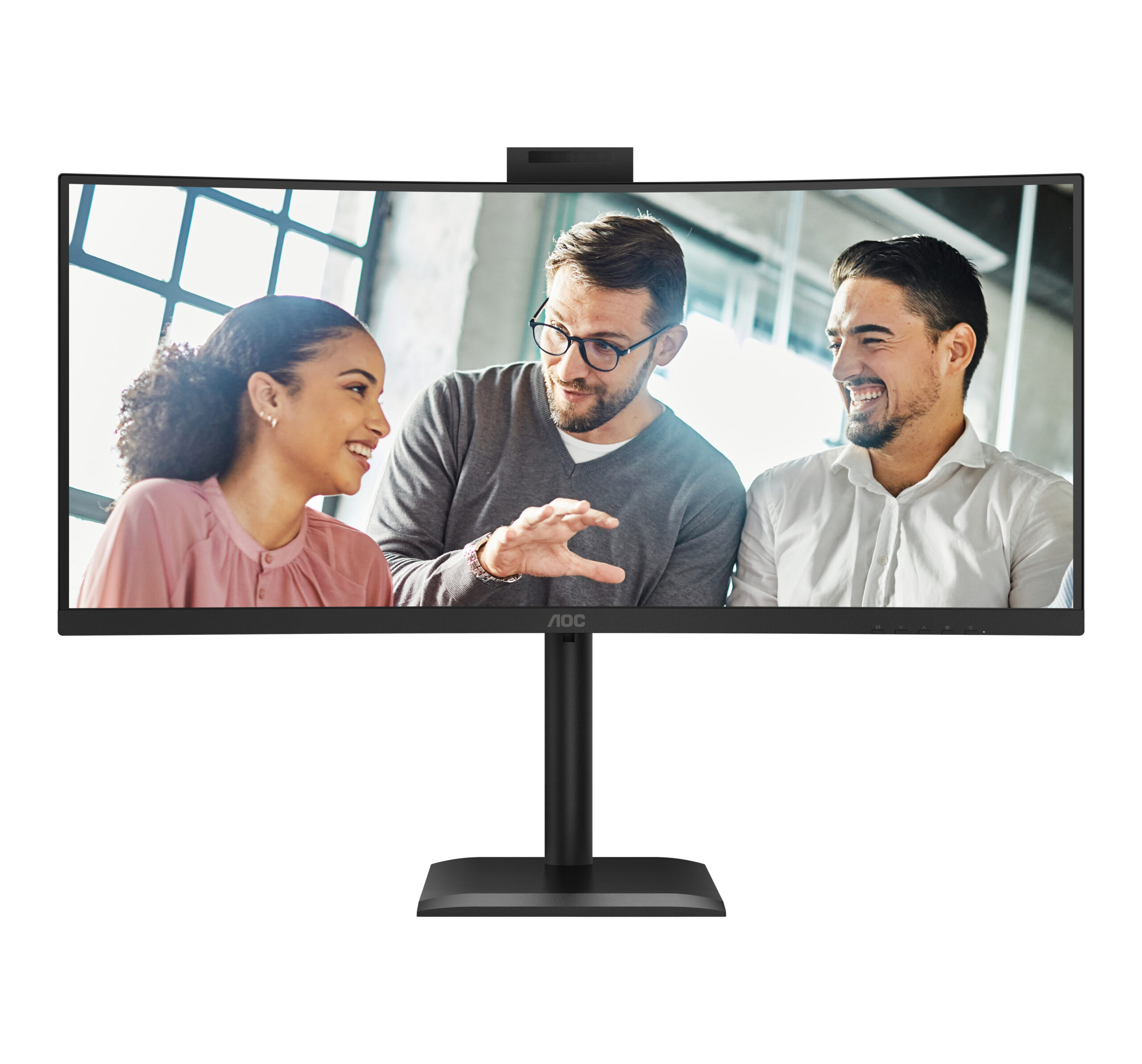 AOC CU34E4CW/75 computer monitor 86,4 cm (34") 3440 x 1440 Pixels Zwart - Afbeelding 7