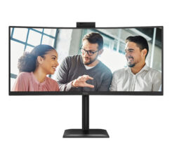 AOC CU34E4CW/75 computer monitor 86,4 cm (34") 3440 x 1440 Pixels Zwart - Afbeelding 7