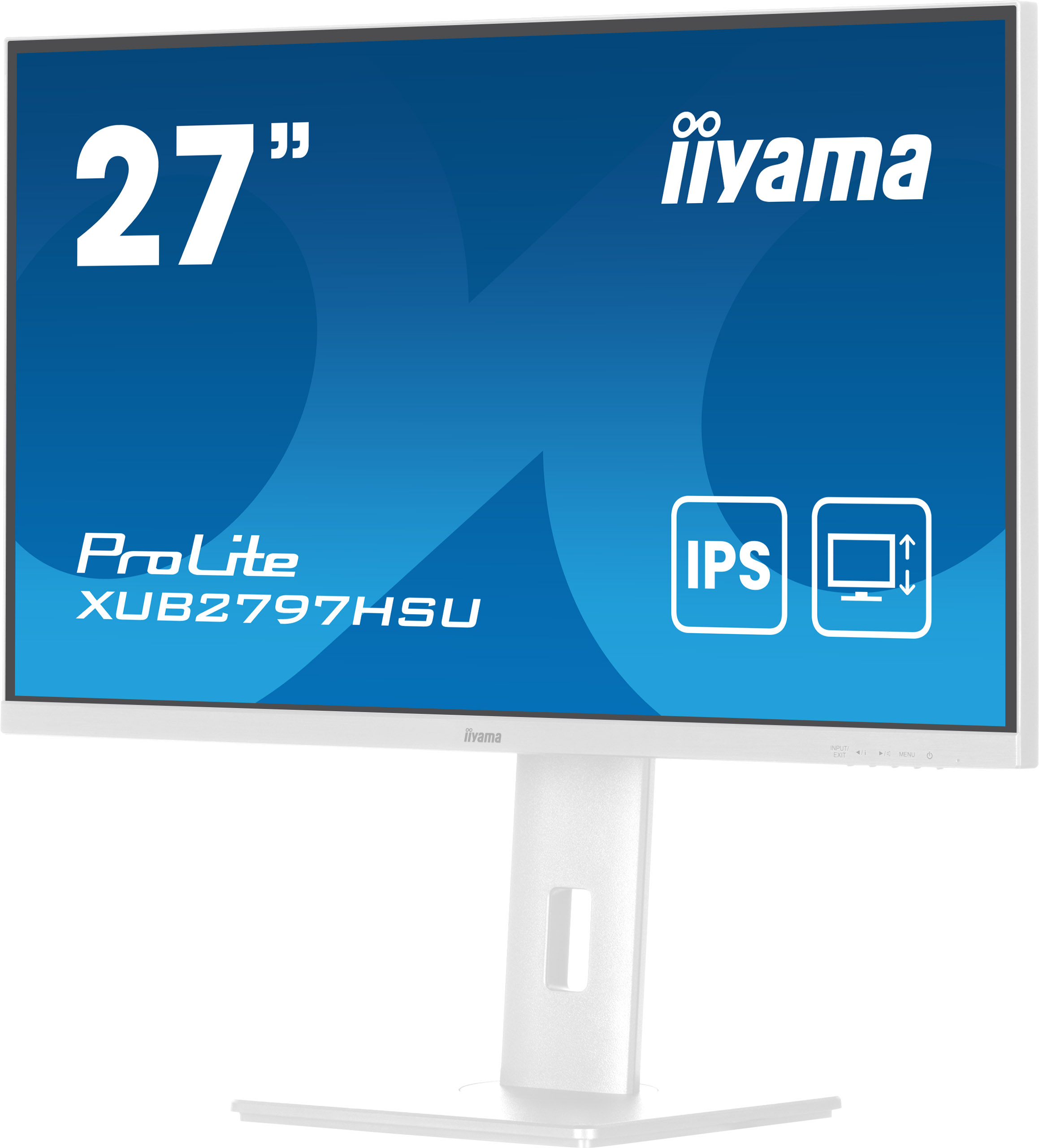 iiyama ProLite XUB2797HSU-W2 computer monitor 68,6 cm (27") 1920 x 1080 Pixels Full HD LED Wit - Afbeelding 7