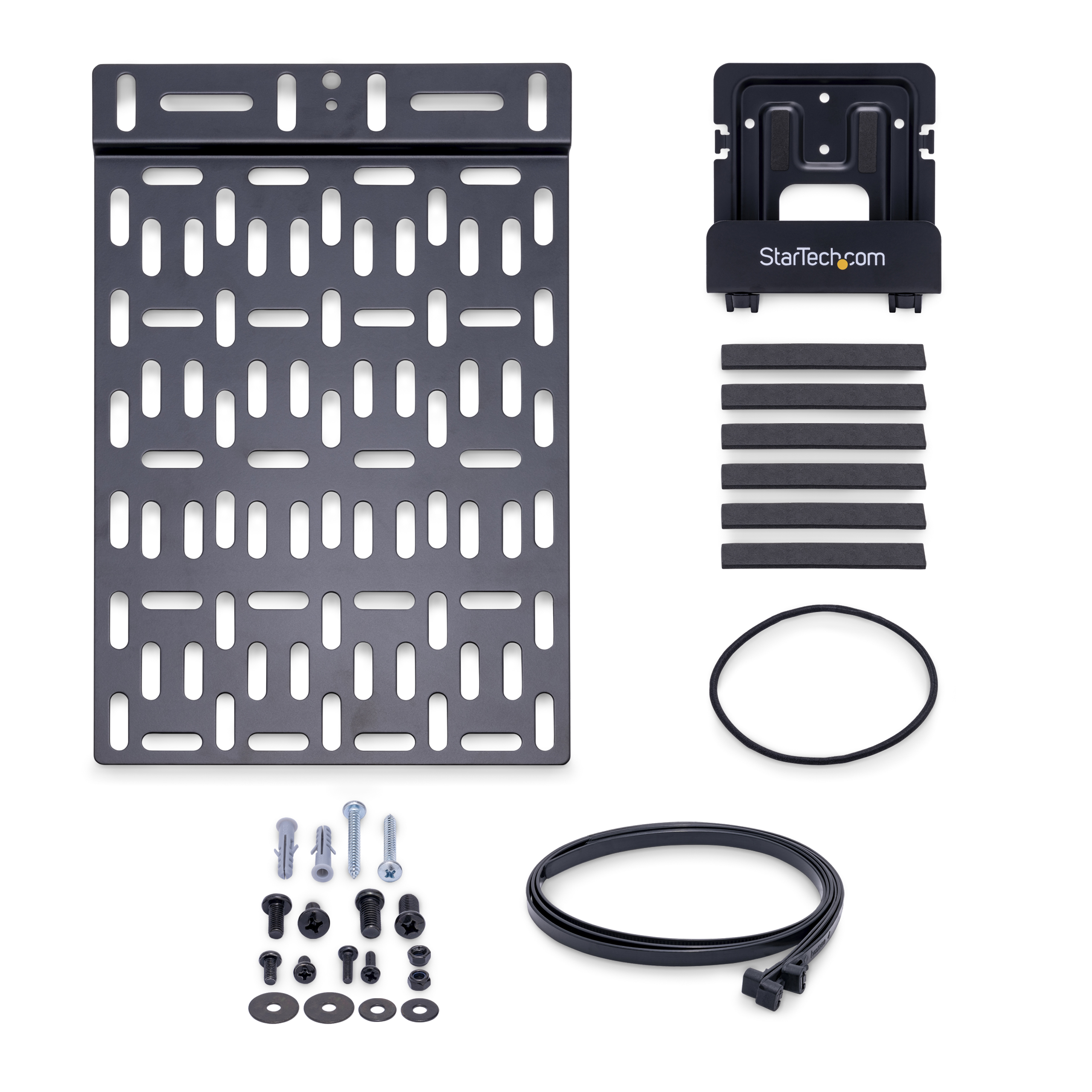 StarTech.com Universele Houder voor TV Accessoires - Beugel voor Media Player/Router/Modem/AV Switches & Extenders/CPU/Apple TV - Montage aan muur / achter TV - 5 kg - Afbeelding 6
