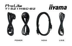iiyama ProLite T1521MSC-B2 computer monitor 38,1 cm (15") 1024 x 768 Pixels XGA LED Touchscreen Tafelblad Zwart - Afbeelding 17