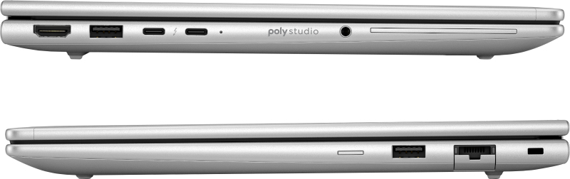 HP EliteBook 6 G1i 13 AI Intel Core Ultra 5 225U Laptop 33,8 cm (13.3") WUXGA 16 GB DDR5-SDRAM 512 GB SSD Wi-Fi 6E (802.11ax) Windows 11 Pro AI PC Zilver - Afbeelding 7