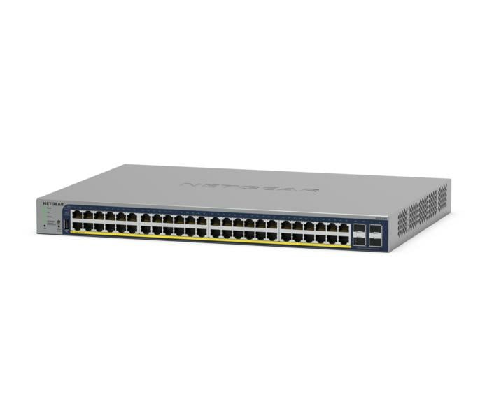 NETGEAR GS728TP Managed L2/L3/L4 Gigabit Ethernet (10/100/1000) Power over Ethernet (PoE) Grijs - Afbeelding 2