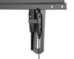 Manhattan Wandbeugel voor TV’s en monitoren (Kantelbaar laag profiel), voor schermen 37"–100", VESA-compatibiliteit: van 200×200 tot 800×400 mm (controleer de afmetingen van de vier montagegaten aan de achterzijde), max 70 kg, zwart - Afbeelding 6
