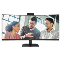 AOC CU34E4CW/75 computer monitor 86,4 cm (34") 3440 x 1440 Pixels Zwart - Afbeelding 8