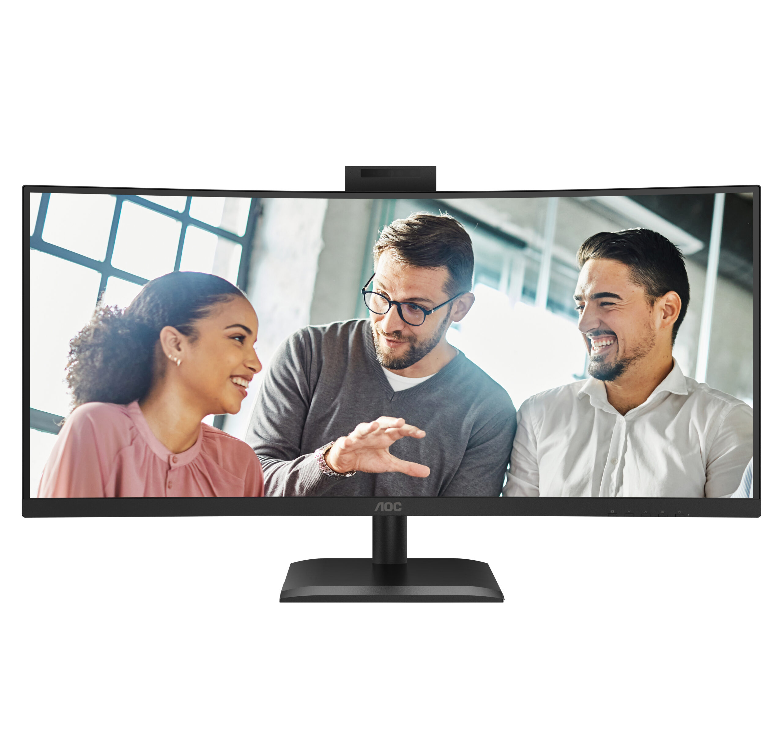 AOC CU34E4CW/75 computer monitor 86,4 cm (34") 3440 x 1440 Pixels Zwart - Afbeelding 8