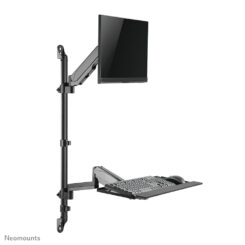 Neomounts WL90-325BL1 Zit-sta werkstation wand 17-32" - gasveer - Afbeelding 12