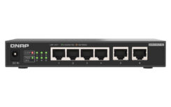 QNAP QSW-2104-2T-R2 netwerk-switch Unmanaged 10G Ethernet (100/1000/10000) Desktop Zwart