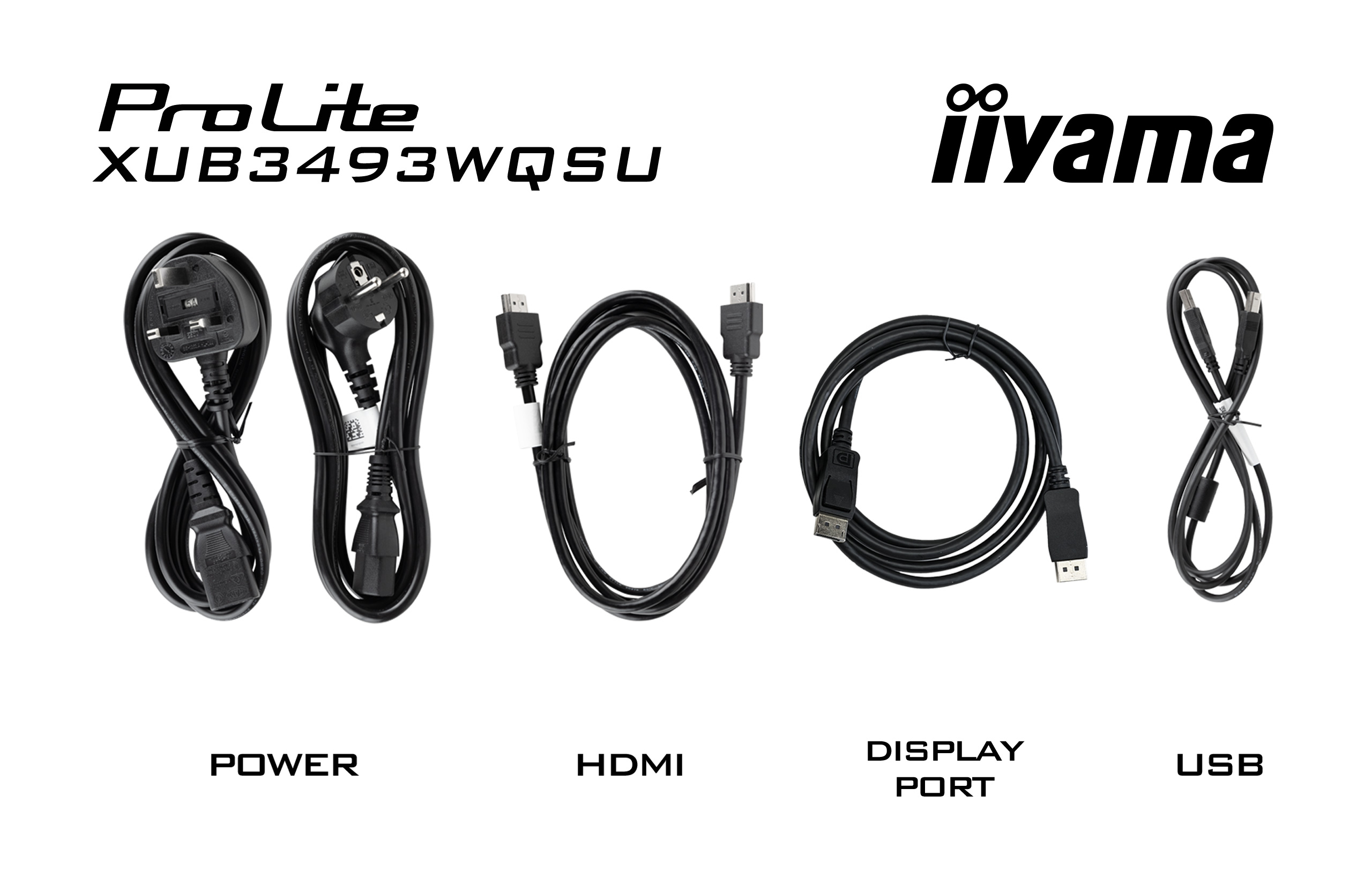 iiyama ProLite XUB3493WQSU-B6 computer monitor 86,4 cm (34") 3440 x 1440 Pixels UltraWide Quad HD LED Zwart - Afbeelding 14