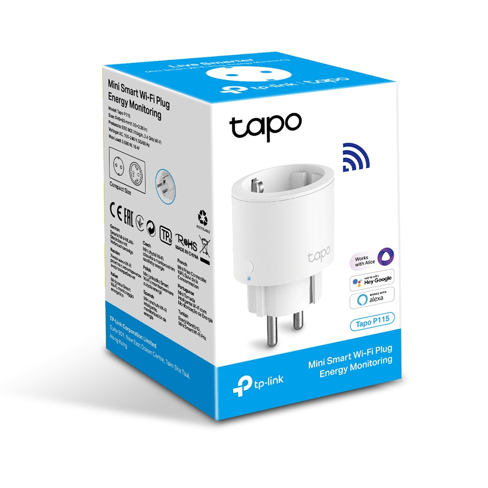 TP-Link Tapo P115 smart plug 3680 W Wit - Afbeelding 3