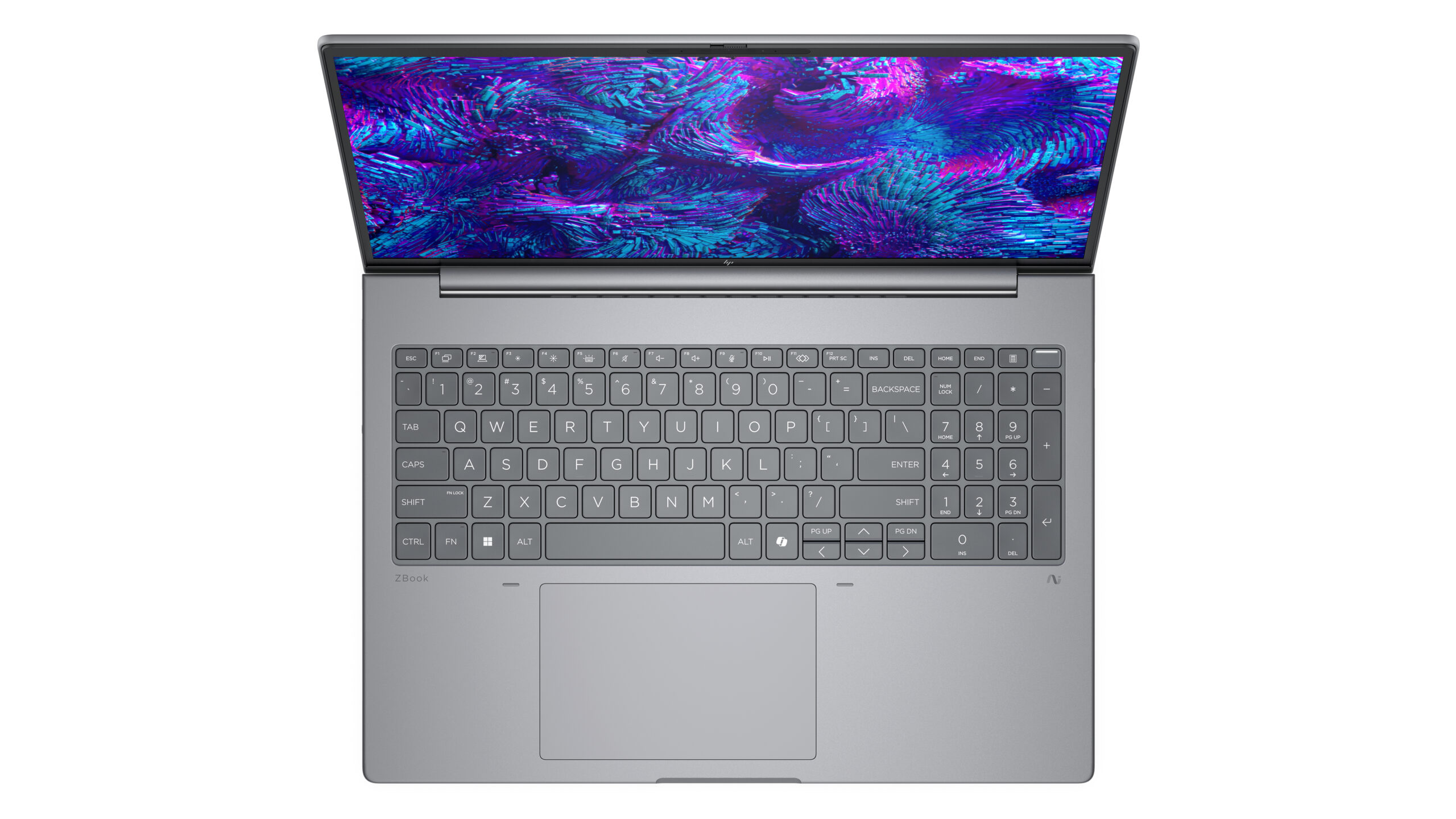 HP ZBook 8 G1i 16 Intel Core Ultra 9 285H Mobiel werkstation 40,6 cm (16") WUXGA 32 GB DDR5-SDRAM 1 TB SSD NVIDIA RTX 500 Ada Wi-Fi 7 (802.11be) Windows 11 Pro AI Workstation, AI PC Zilver - Afbeelding 10