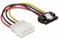 DELOCK Stroomkabel SATA 15Pin -> Molex 4Pin Bu/St 0.15m