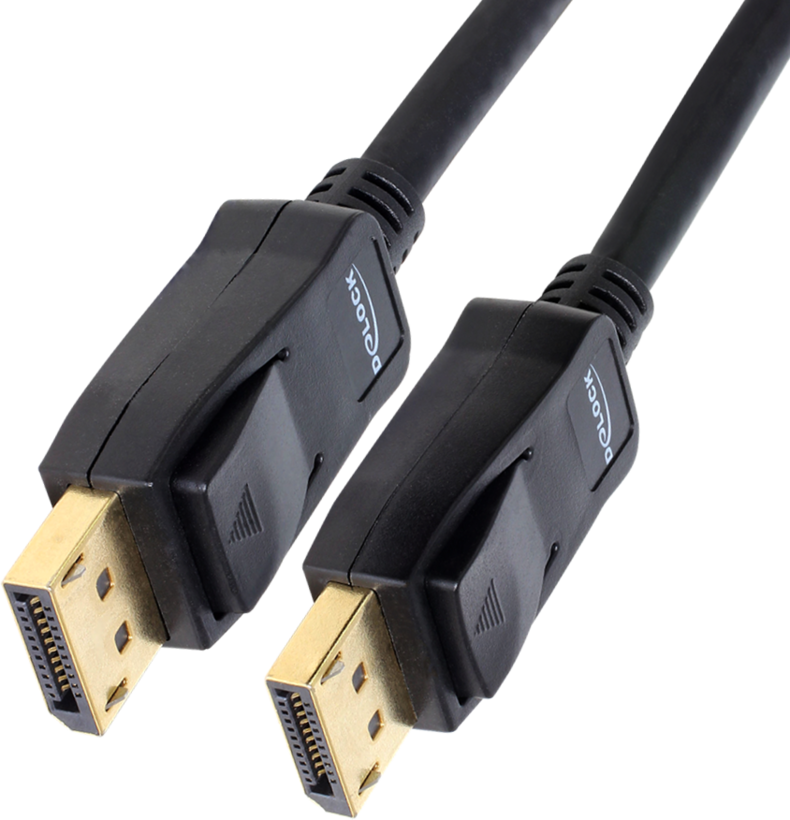 DELOCK Displayport Kabel DP -> DP St/St 5.00m zwart