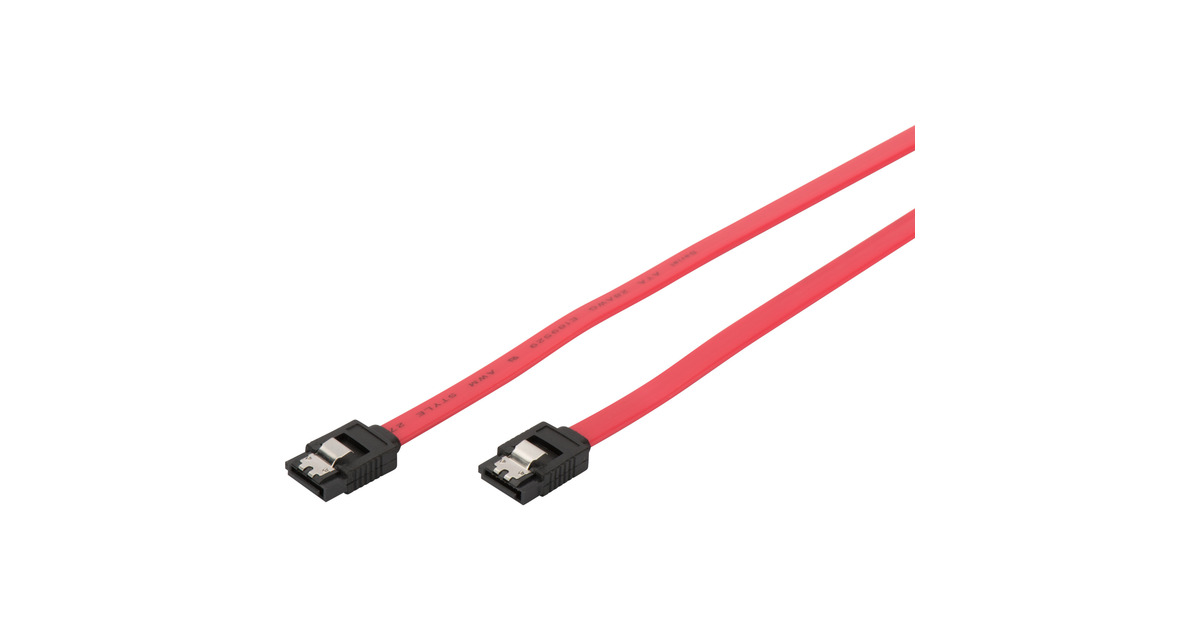 DIGITUS SATA Anschlussk. L-Type 0,5m SATAII/III gerade plastic zak