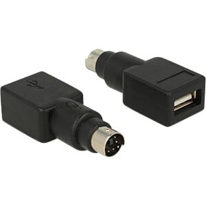 DELOCK Adapter PS/2 St > USB-A Bu