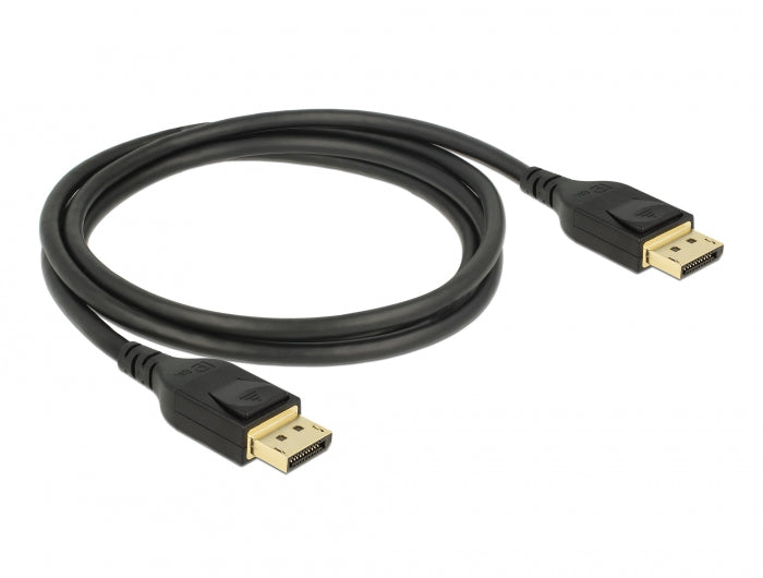 DELOCK DisplayPort Kabel St > St 8K 60Hz 1.00m zwart