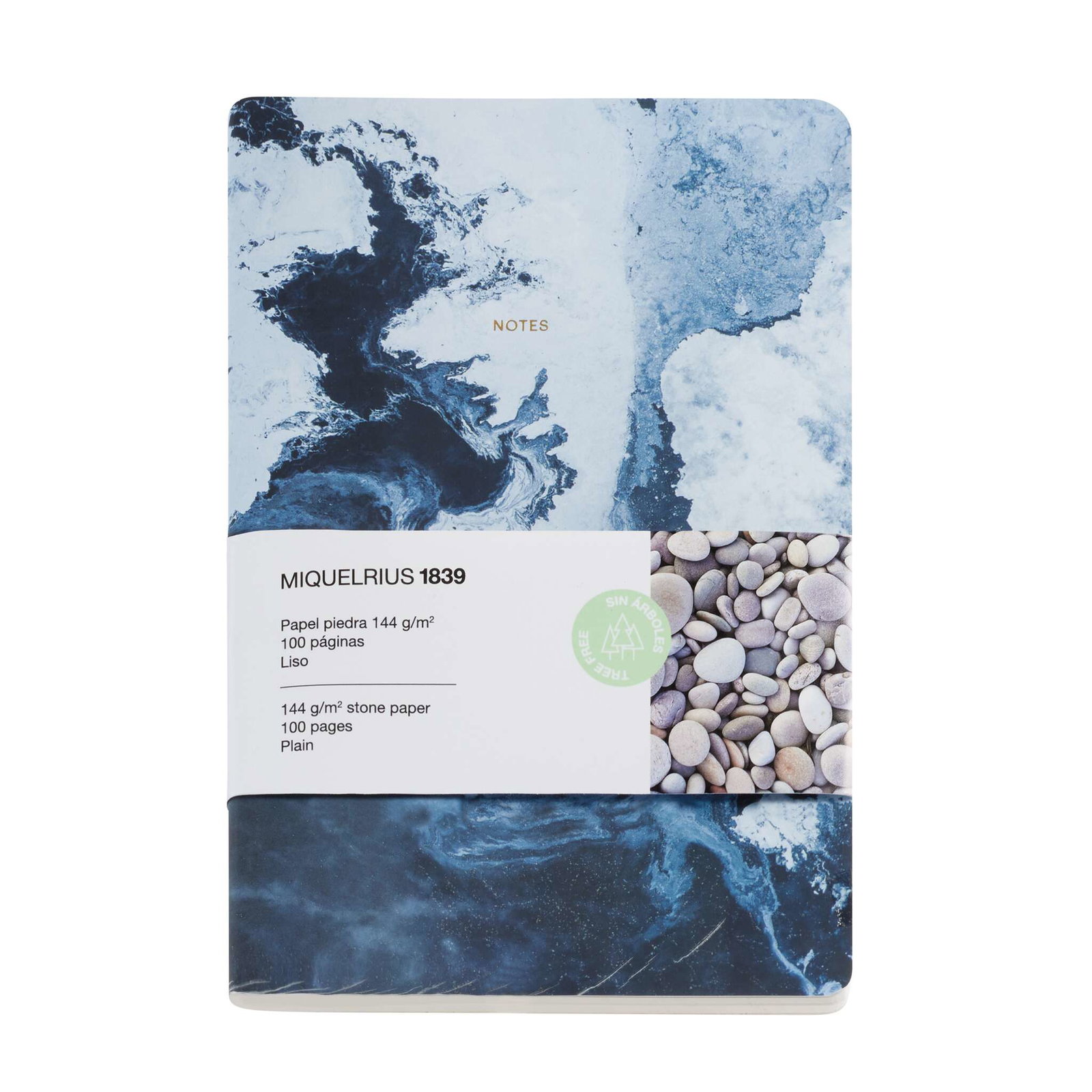 MAUL STONE PAPER schrift A5 Blanco SEA blauw (pallet zending)