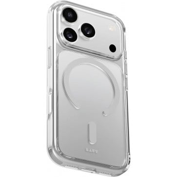 LAUT CRYSTAL FLURO for iPhone 17 Pro - Clear Light Grey