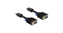DELOCK VGA-Kabel D-Sub15 -> D-Sub15 St/St 2.00m zwart