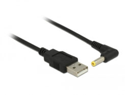 DELOCK Stroomkabel USB -> DC 4.0x1.7mm St/St 90° 1.5m