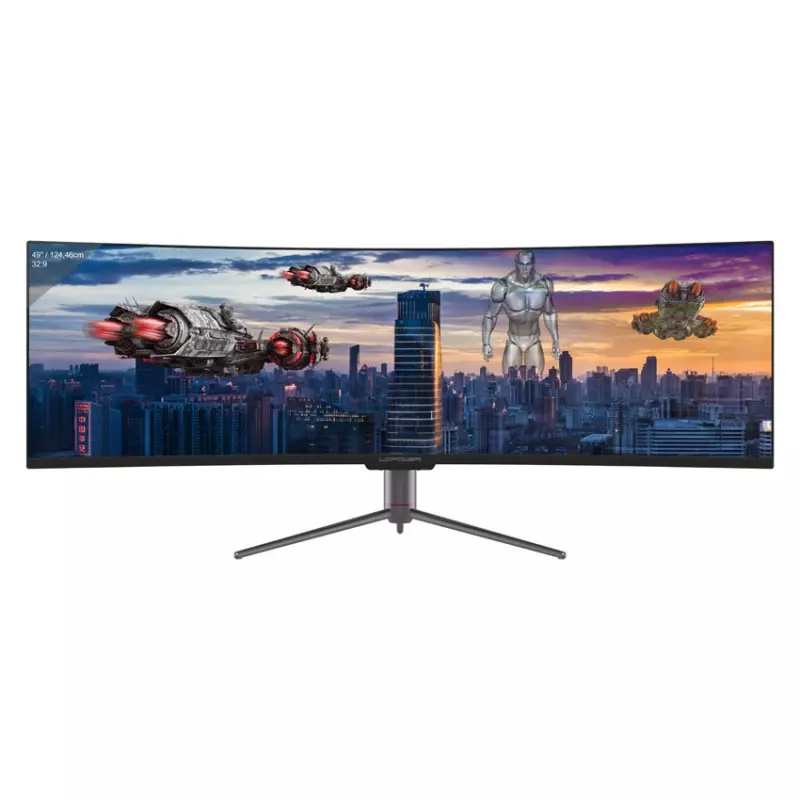 LC-Power 124,5cm (49) LC-M49-DQHD-120-C-Q VA+DP+HDMI
