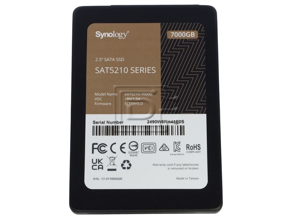 Internal SSD 7TB SATA 2.5 1.3DWPD