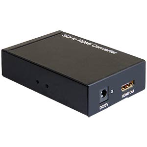 DELOCK HDMI Converter 2x BNC HD-SDI -> HDMI A Bu/Bu
