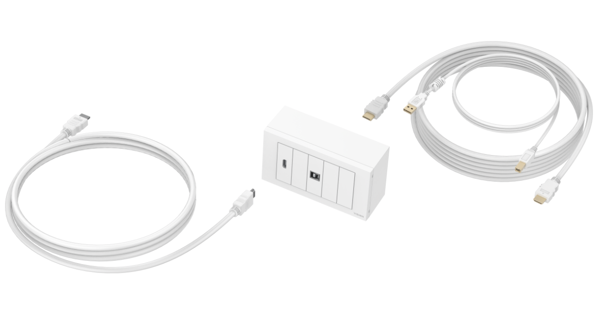 VISION 4K Techconnect Faceplate Pack 3m